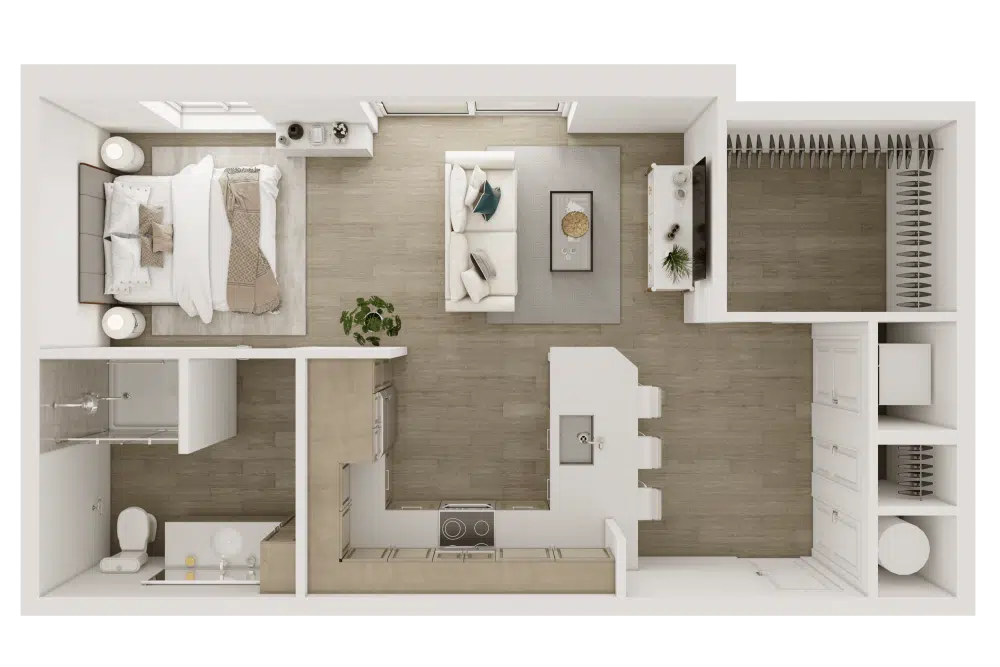 S2 Studio Floor Plan